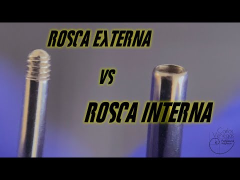 Video: ¿Qué son las joyas con rosca externa?