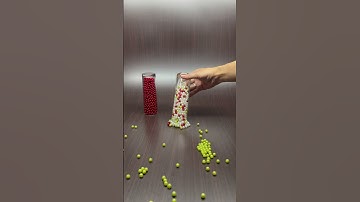 Falling Beads in Reverse Just Feels Right - Reverse Beads Video ASMR 🔁 #satisfying #shorts