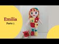 Boneca Emilia Amigurumi Passo a Passo (Parte 1)