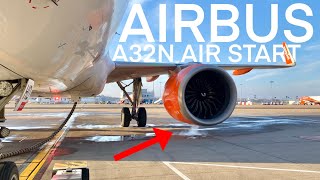Airbus A320neo Noisy Air Start!