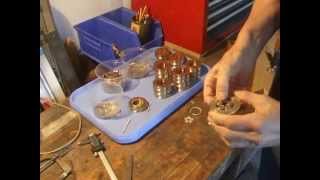 Assembling a Merriman-style sheave