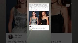 Zendaya Saves Hailey Bieber’s Ripped Dress Last Minute ❤️ Besties