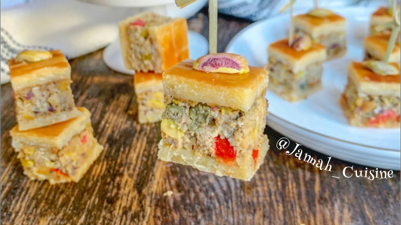 بقلاوة تونسية مالحة 🇹🇳 Reçette baklewa salé