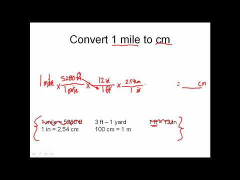 solving dimensional analysis problems