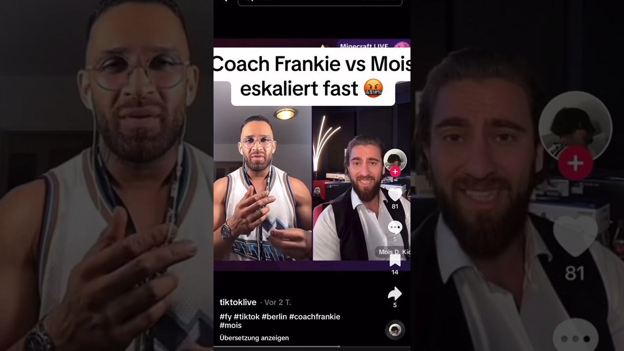Mois vs Coach Frankie beef Eskaliert!!🤬