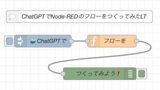 ChatGPTでNode-REDのフローをつくってみた