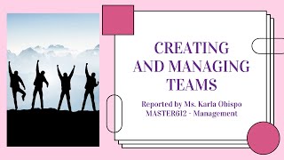 Celebrity Chapter 13 - Creating and Managing Teams Profile