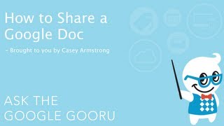 Full How to Share a Google Doc News