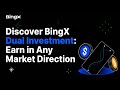Discover BingX Dual Investment: Earn in Any Market Direction