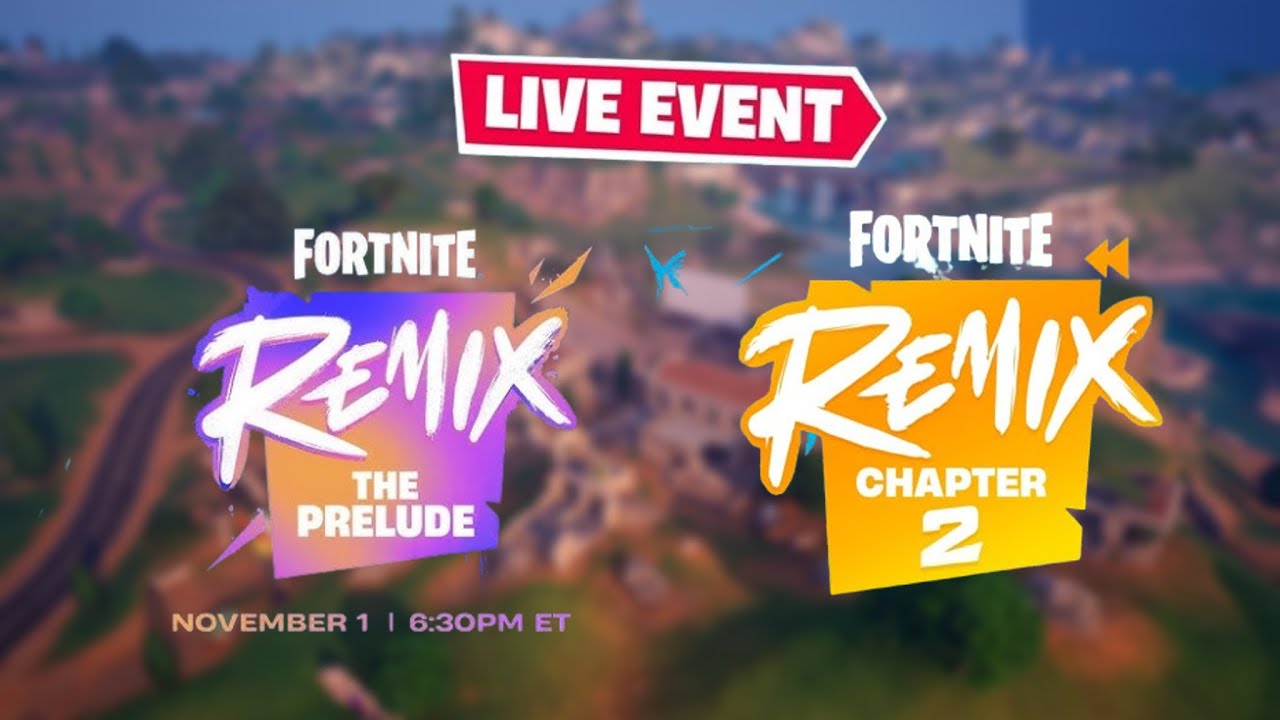 Fortnite REMIX: CHAPTER 2 Full Live Event - YouTube