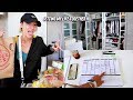 how i get back in my routine after traveling!  *cleaning, grocery shopping, planner organization