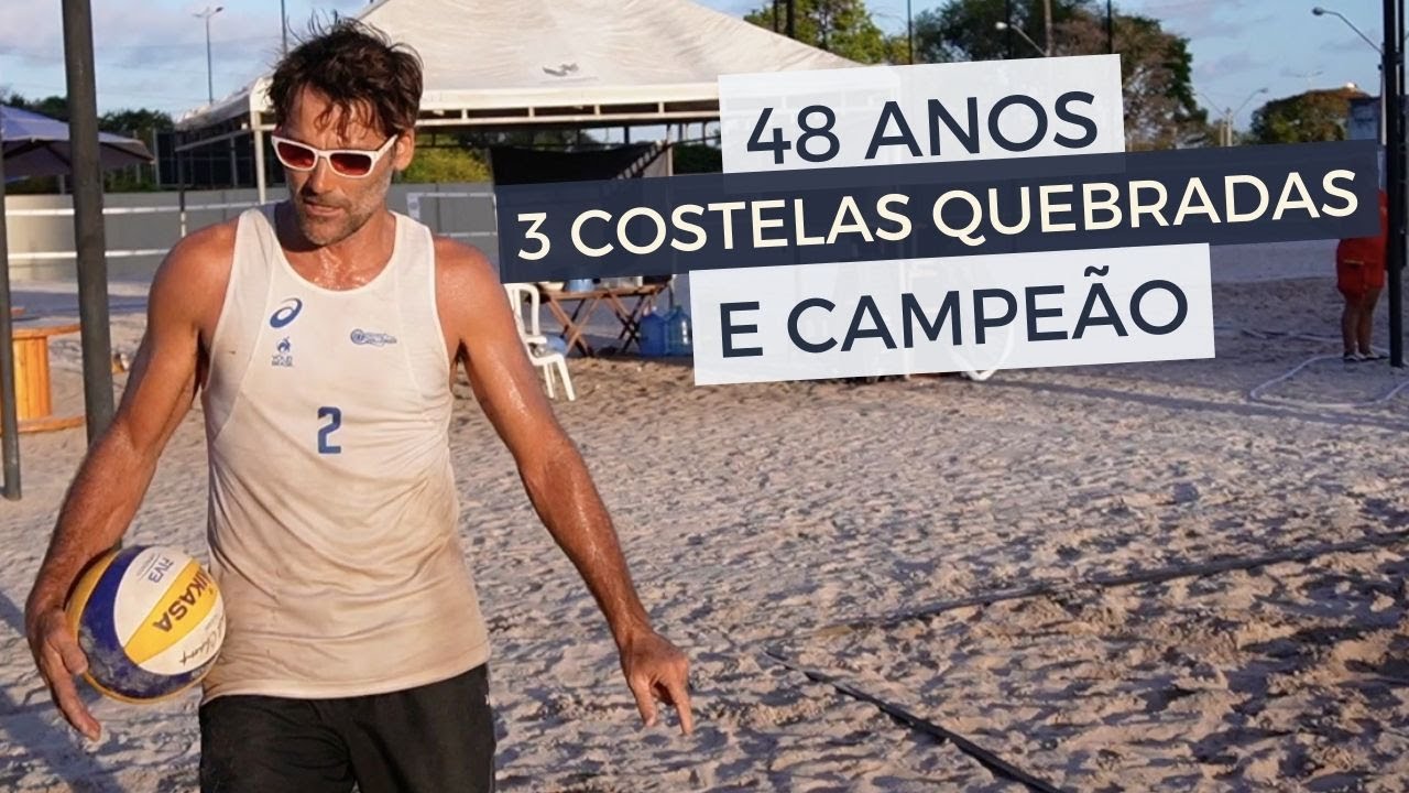 48 anos, 3 costelas, cheio de câimbras  e foi CAMPEÃO! #volei #voleibol