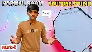 How I Transformed a Normal Room into a YouTube Studio Part 2 | Godox Umbrella Soft Light Unboxing |🤫 screenshot 5