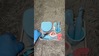 Melissa and Doug Super Smile Kit ASMR #asmr #satisfying #braces #relax #dentalasmr #toyasmr