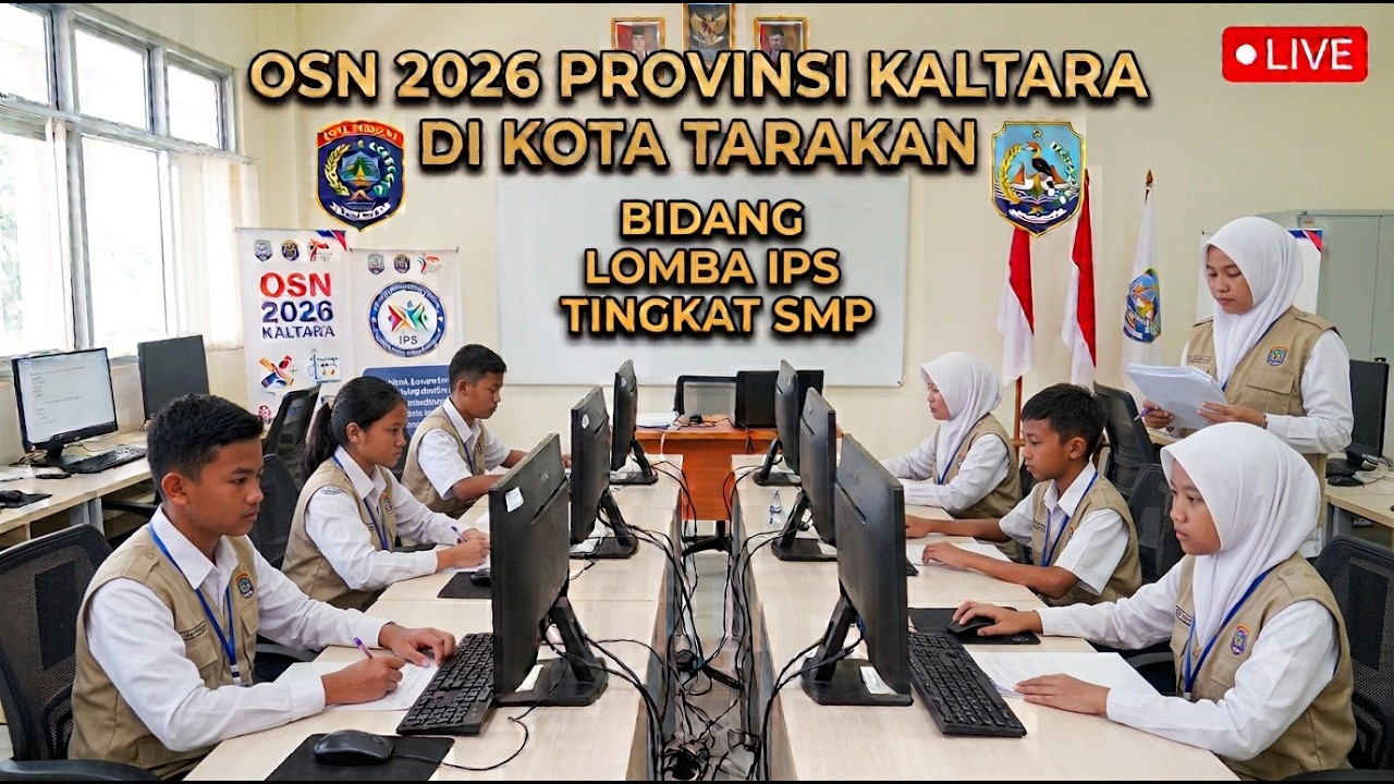 OSN-P KALIMANTAN UTARA 2026 | SMP-KOTA TARAKAN | ILMU PENGETAHUAN SOSIAL (IPS)
