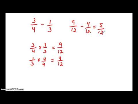 adding and subtracting negative fractions