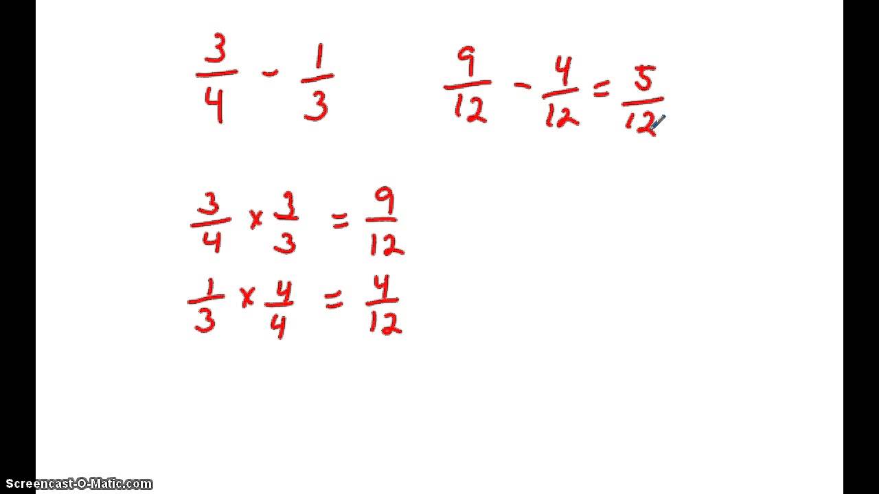 adding-and-subtracting-negative-fractions-youtube