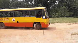 Driving test T test psc long bus