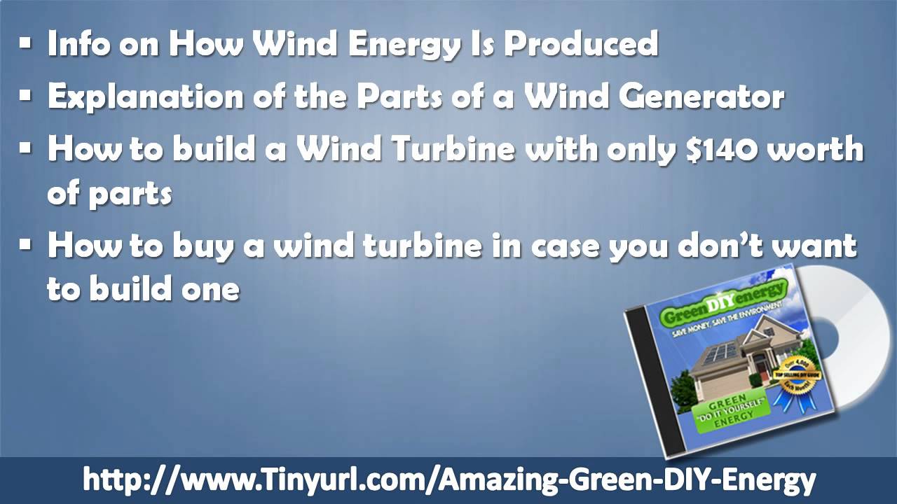 Green DIY Energy Guide - Learn How to Build Solar or Wind Power System