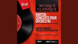 Concerto for Orchestra, Sz. 116: III. Elegia. Andante non troppo