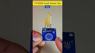 TTP223B capacitive touch sel testing 🔥#CircuitStories #TTP223 #electronicbs #experiment