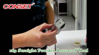 CONSET-169 Straight Powder Actuated Tool