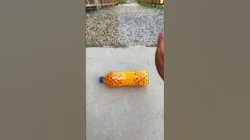 ⚠️ Breaking Big glass bottles⚠️Experiment breaking🔥 #asmrvideos