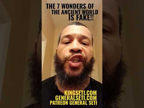 THE 7 WONDERS OF THE ANCIENT WORLD IS FAKE!! #GeneralSeti #SaraSutenSeti #shorts