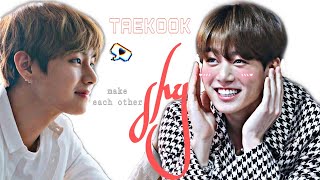 Taekook's shyness makes your stomach have butterflies (Part 1)