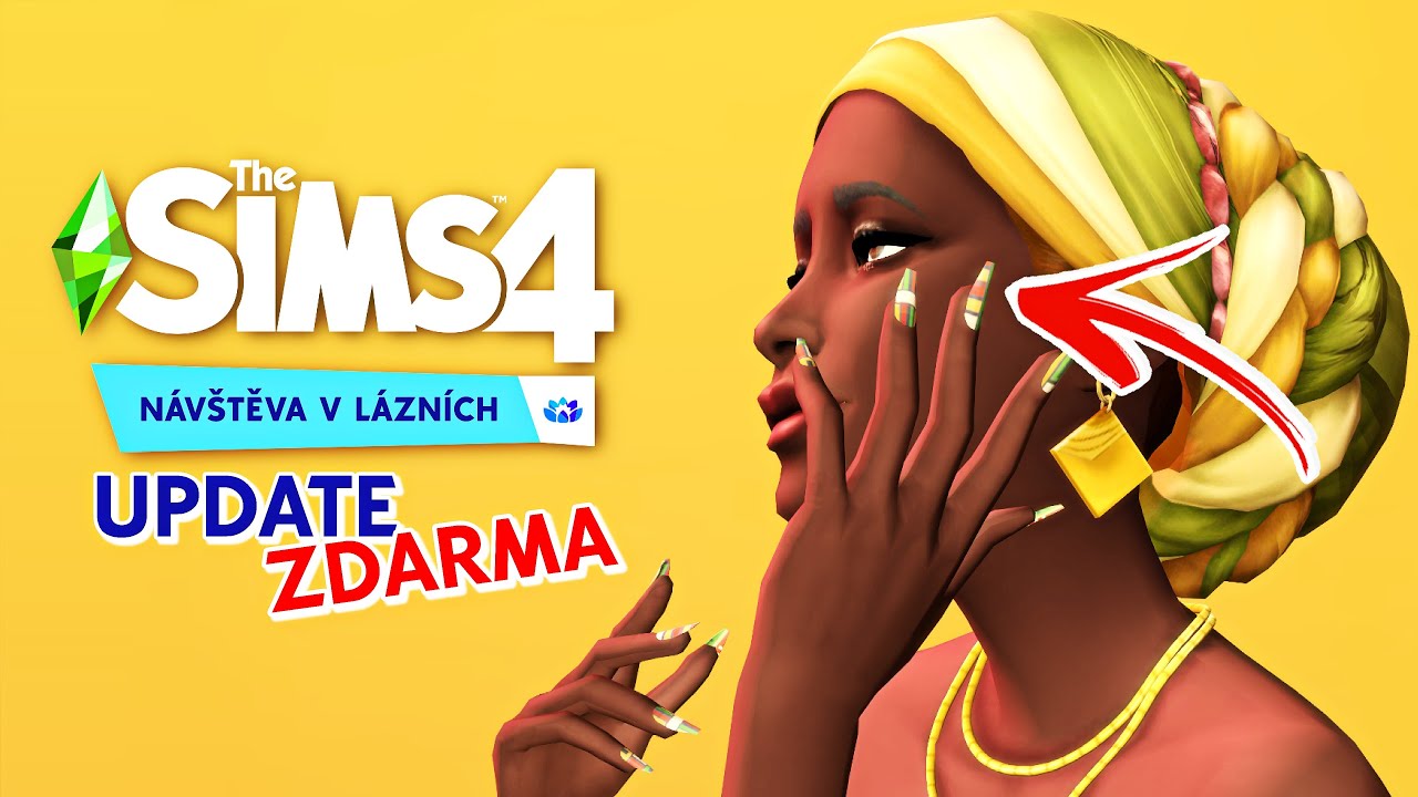 💅 MANIKÚRA A PEDIKÚRA přichází ZDARMA do The Sims 4! 💆‍♀️ | Návštěva v lázních: Refresh
