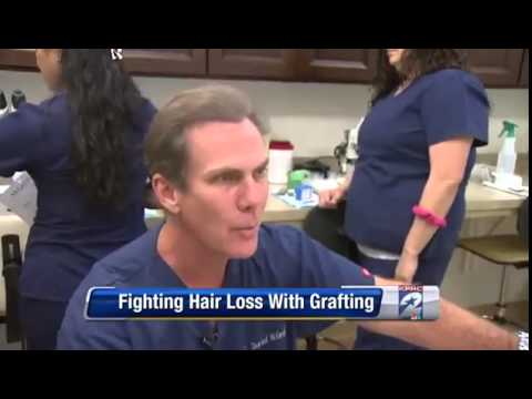 Houston TV Reporter Andy Cerota has Hair Transplant by Dr McGrath
