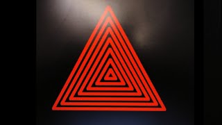Infinity Triangle pattern using Python Turtle #turtleGraphics #Codeसृष्टि  #viralshorts