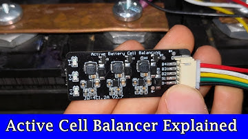 DIY Lithium Battery "Active Cell Balancer" Explained and Tested. Great for LiFePO4!