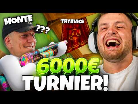 😂HILARIOUS €6,000 Monte Tournament with 24 STREAMERS! - Meccha Chameleon with Zarbex, Metashi, Ro...