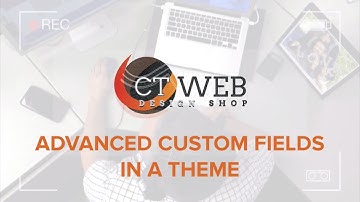 Advanced Custom Fields in a Theme