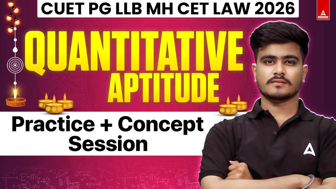 CUET PG LLB 2026 - Quantitative Aptitude | Special session | CUET PG ...