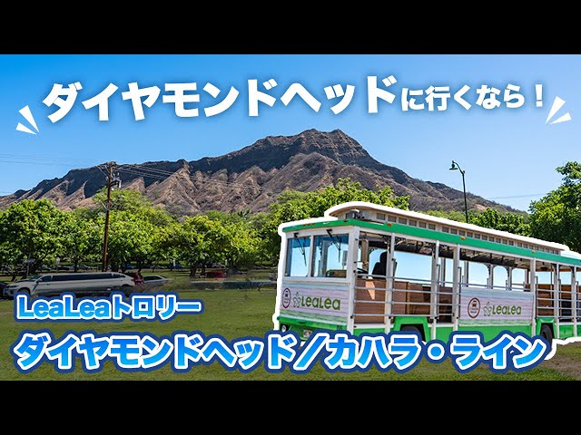 【LeaLeaトロリー：ダイヤモンドヘッド／カハラ・ライン】郊外のグルメタウン、モンサラットやカイムキ、カパフル、ショップが集まるカハラ・モールなどへ