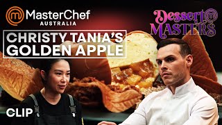 Show-Stopping Golden Apple Custard Tart | MasterChef Australia Dessert Masters | MasterChef World
