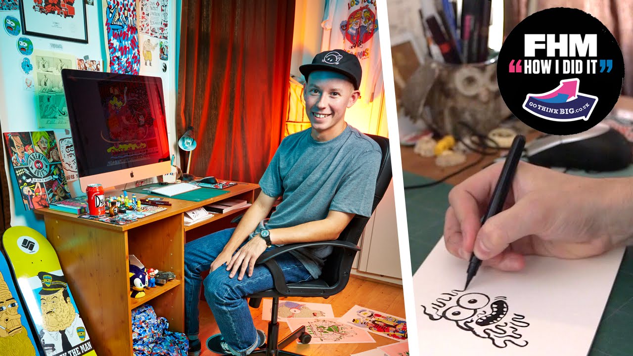 Illustrator Sam Taylor Talks About His Career Working For Vice Fhm And Others Gothinkbig