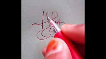 Jhanvi & Yashika name signatures | #shorts #trending #sign