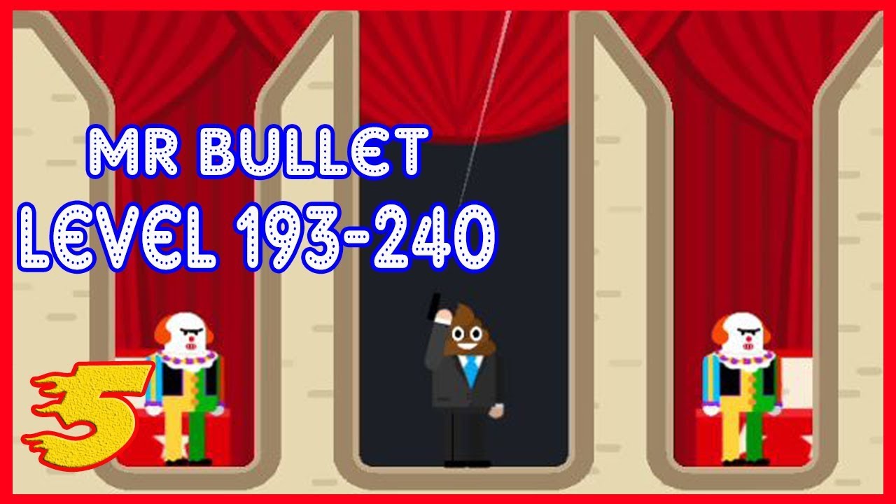 Mr.Bullet CLASSIC ALL LEVELS 193-240 Android Gameplay - Chapter 13, 14, 15