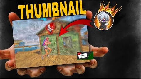 Make This Amazing FREE FIRE Thumbnail In PicsArt 🔥