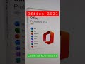 Office 2021 license  key only 15 legit shorts