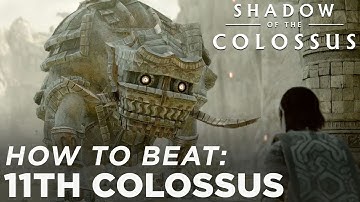 Shadow of the Colossus PS4 - 11th Colossus Boss Fight Guide