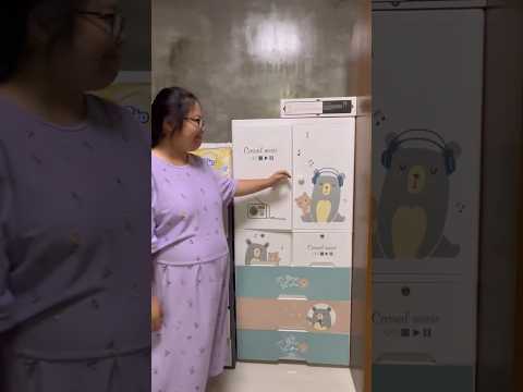 วีดีโอ: ตู้เสื้อผ้าเด็กห้องสาว