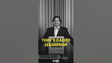 That’s what is what leadership | Steve Job #stevejobs #motivation