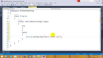 .NET Remoting in C#