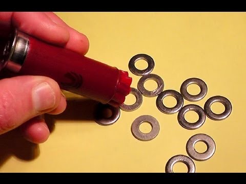 FLAT WASHERS  -  Shotgun Load  -  These are nuts!