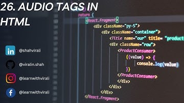 Day 26  Mastering HTML Audio: A Beginner