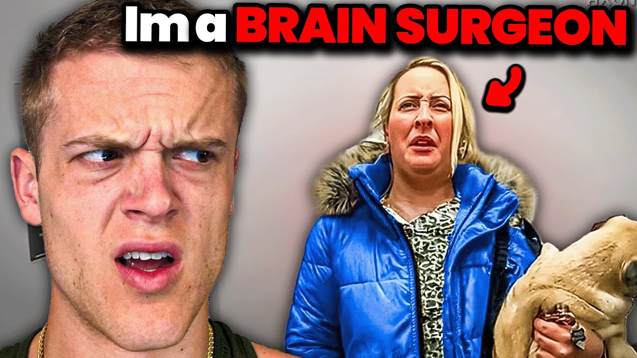 Crazy Lady Pranks Police And Gets Arrested.